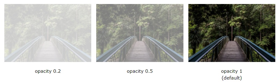 opacity-css